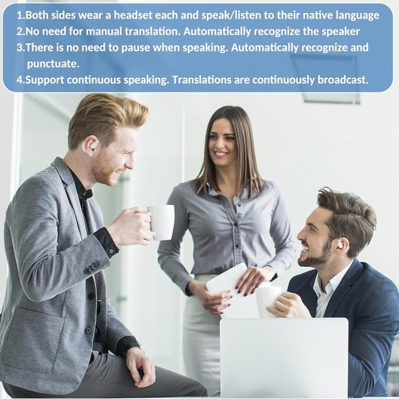 Language Translator Earbuds - Picture 4 of 7